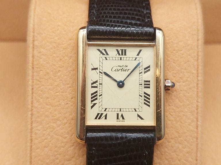 Cartier Tank Vermeil 681006