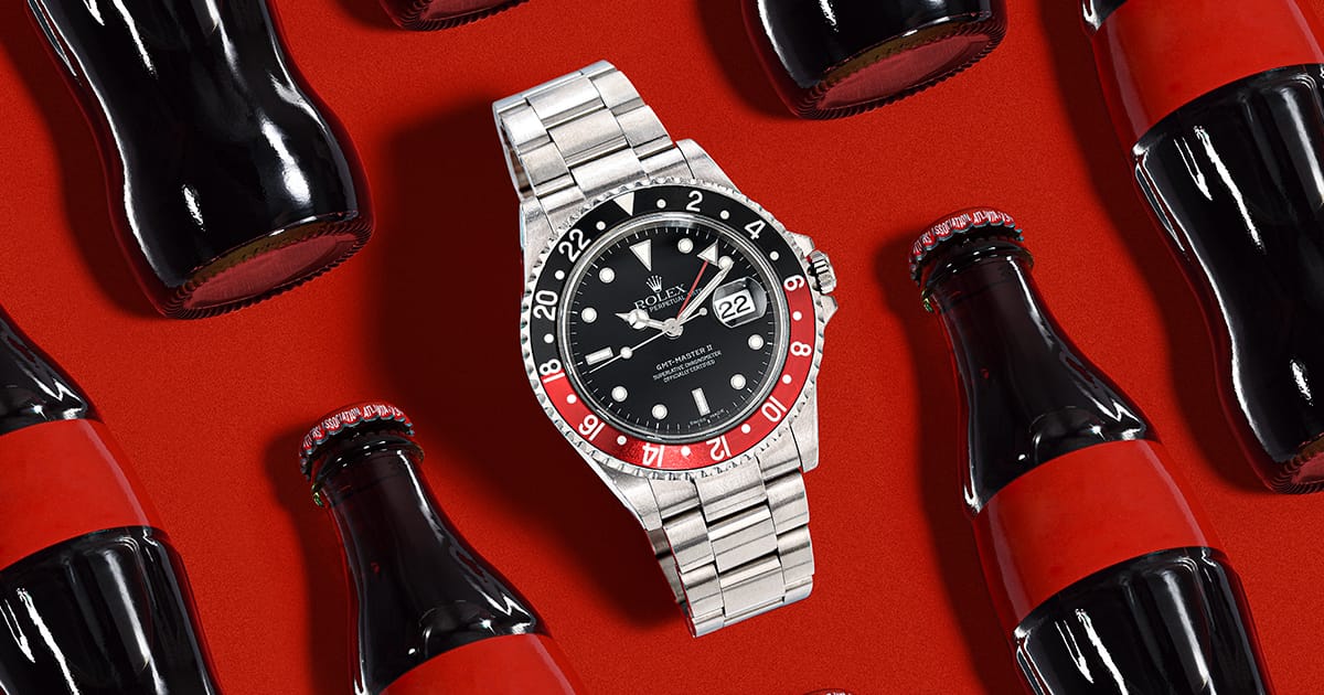 Rolex GMTMaster 2 Coke Best prices Timepieces Belgium