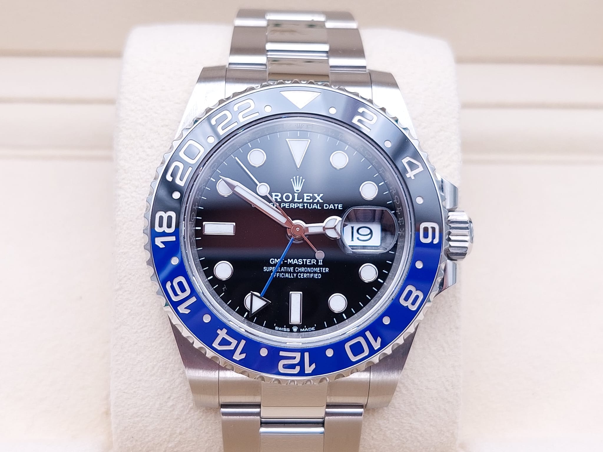 Rolex GMT-Master II 'Batman' 126710BLNR 2022 NEU (Vollständiger Satz)