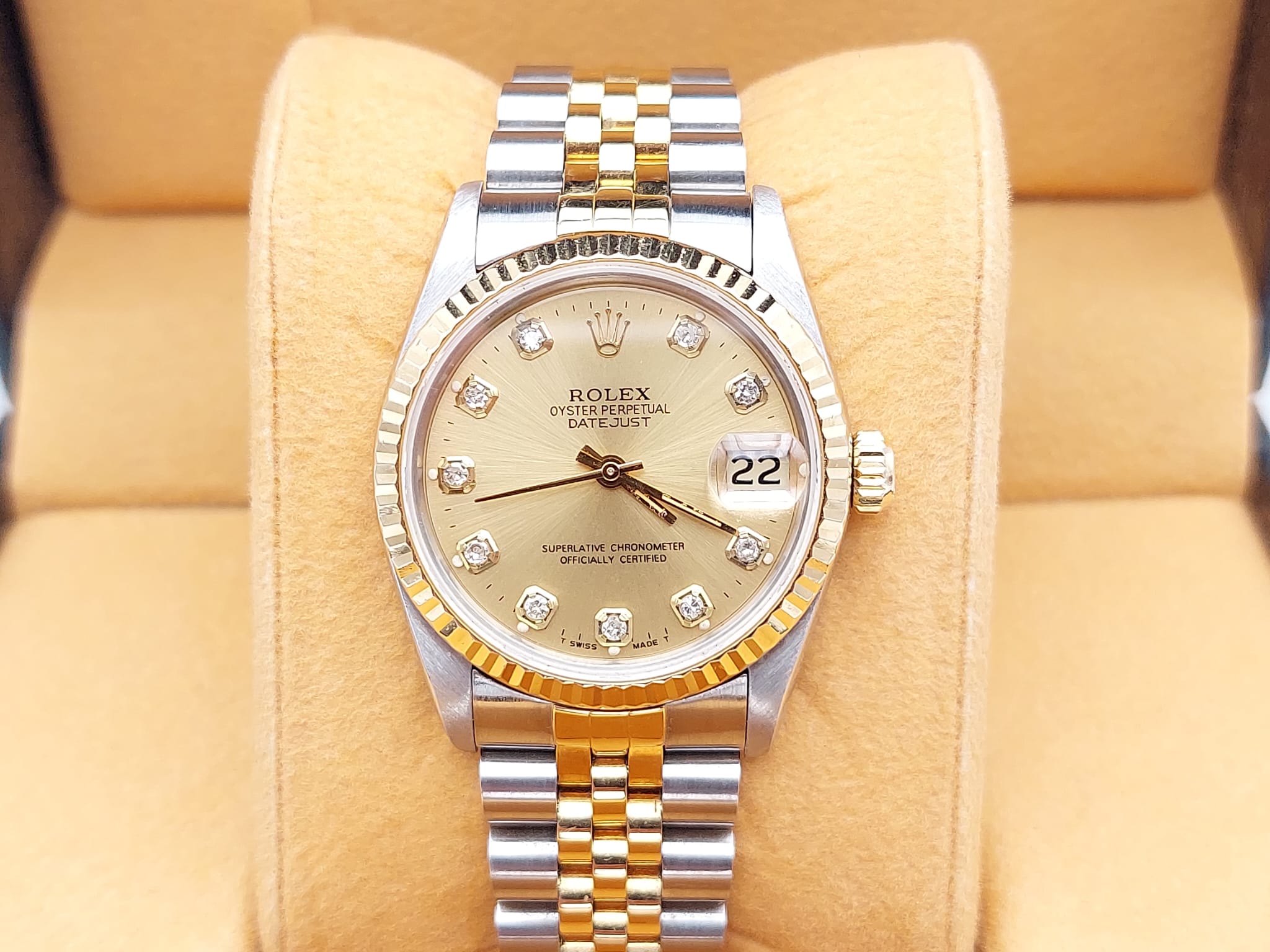 Rolex Lady-Datejust Réf. 68273 Année 1990 (Set complet)
